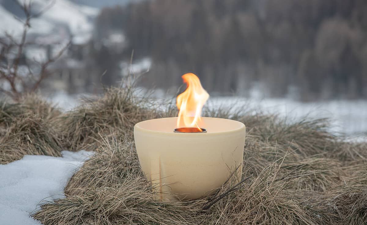 DENK Keramik Schmelzfeuer Outdoor CeraNatur - Die windsichere Gartenfackel zum Kerzen-Recyceln - SFD von DENK Keramik DENK Keramik Schmelzfeuer Outdoor CeraNatur - Die windsichere Gartenfackel zum Kerzen-Recyceln - SFD von DENK Keramik
