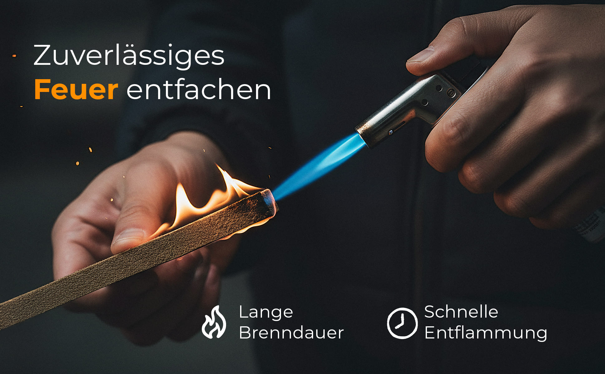 1200 SILVER FIDIBUSSE® Anzünder | Kaminanzünder | Ofenanzünder | Grillanzünder von SILVER GmbH