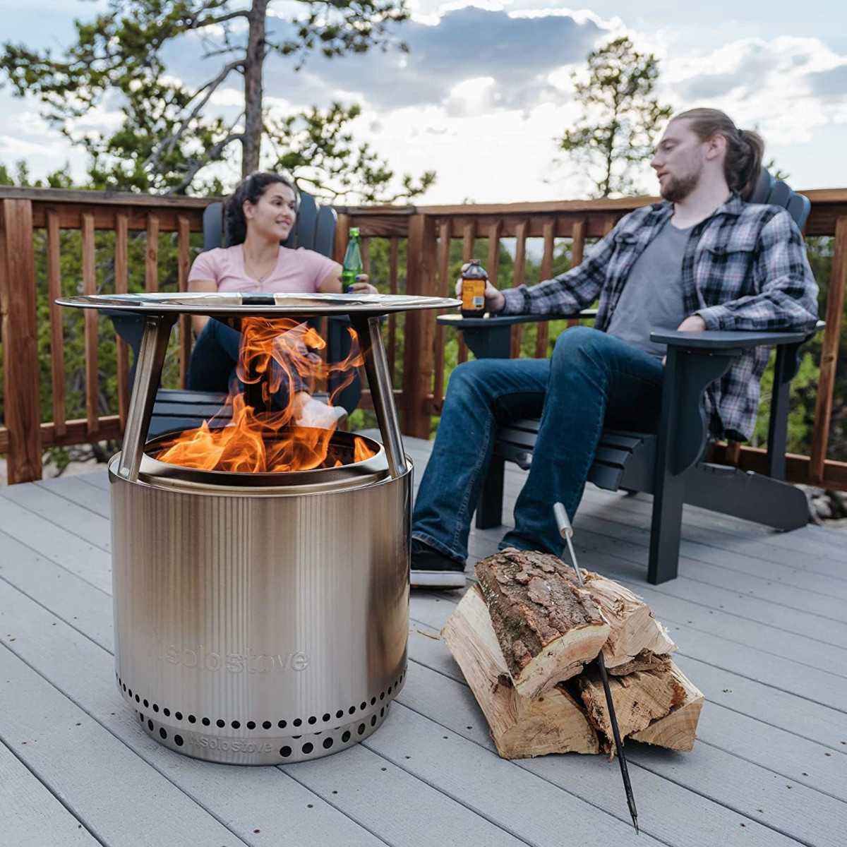Solo Stove Bonfire Wärmeverteiler für Feuerschale von Solo Stove