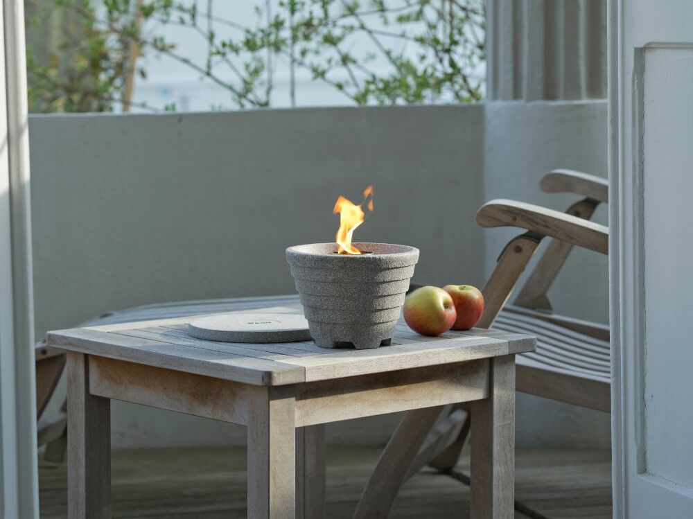 Schmelzfeuer Outdoor Granicium® - Die windsichere Gartenfackel zum Kerzen-Recyceln - SFG