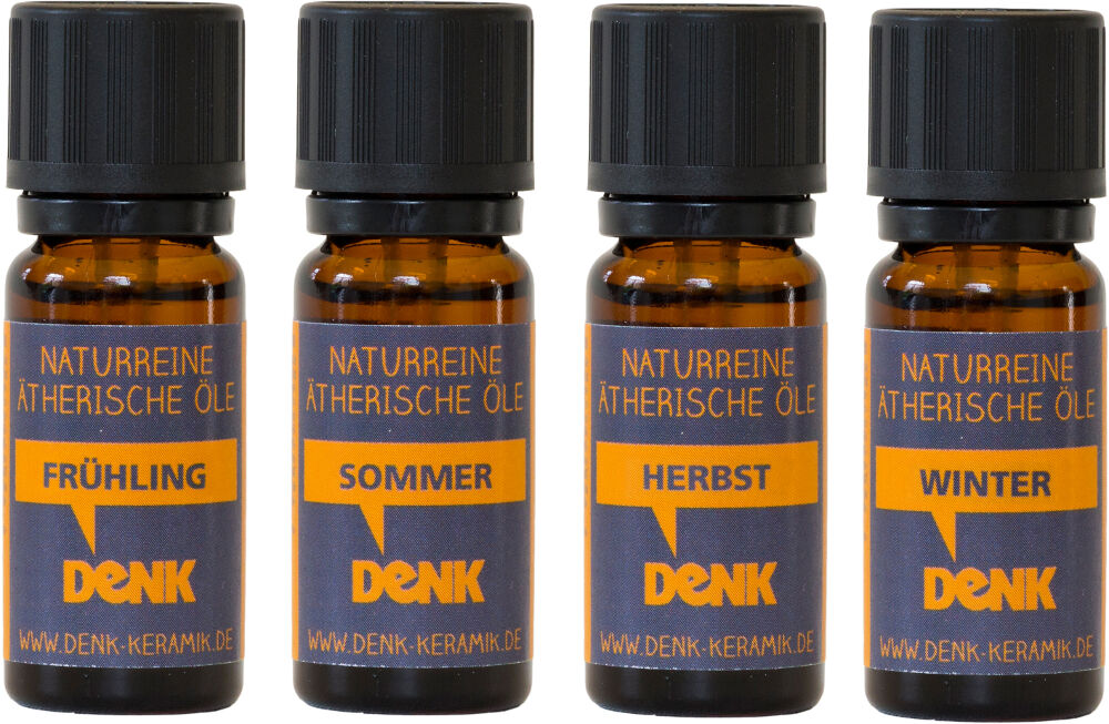 4-Jahreszeiten Öl Set speziell für das Schmelzfeuer 4 x 10 ml - SFD-4J von DENK Keramik
