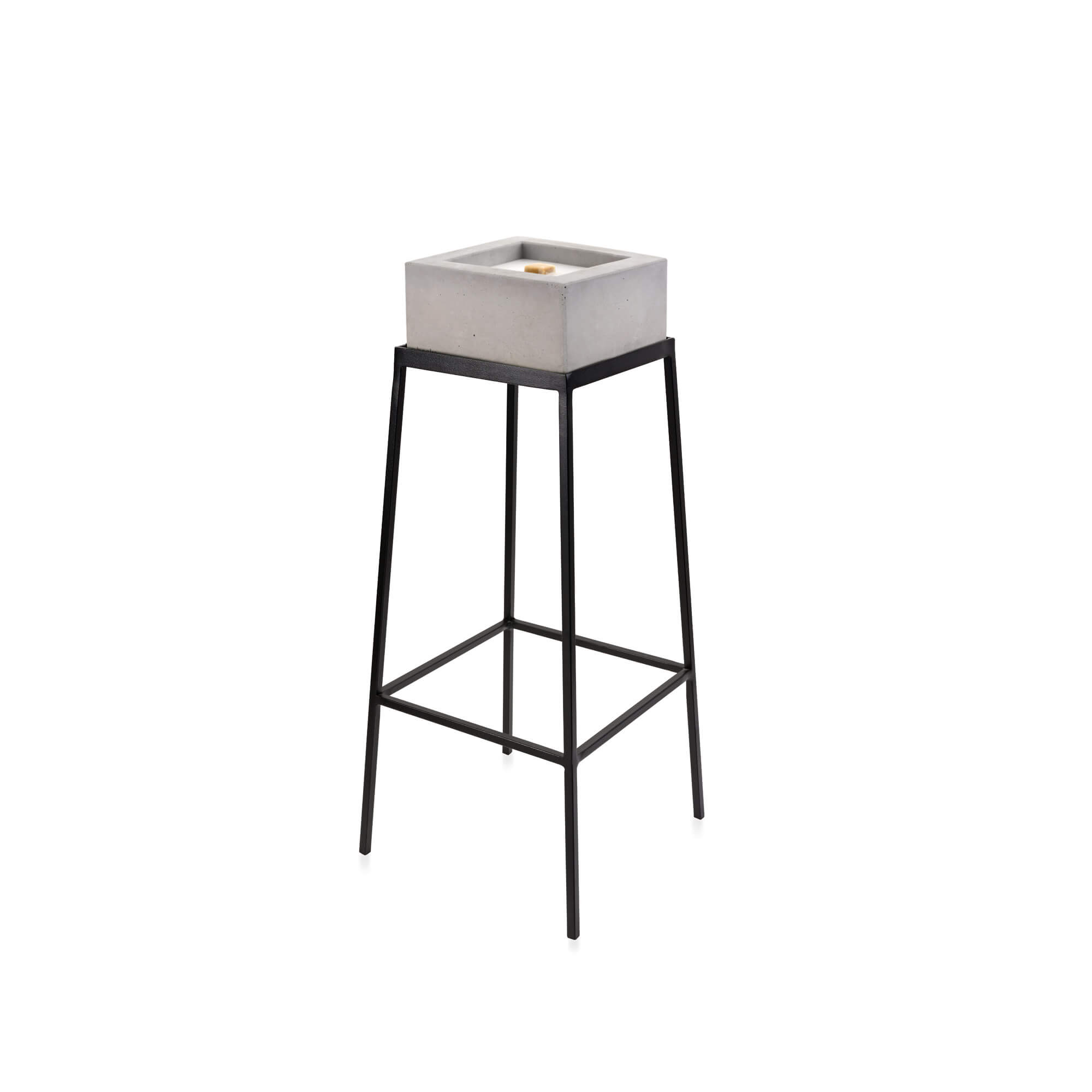 BESKE Pulverbeschichteter Ständer für Betonfeuer Kula 20x20x10cm | Made in Germany von Beske-Manufaktur