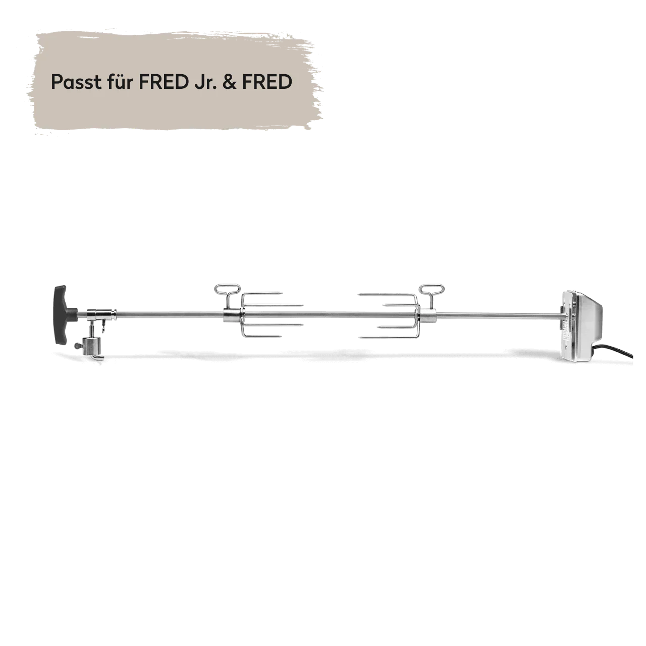 BURNHARD Drehspieß für den FRED Jr. & FRED von BURNHARD