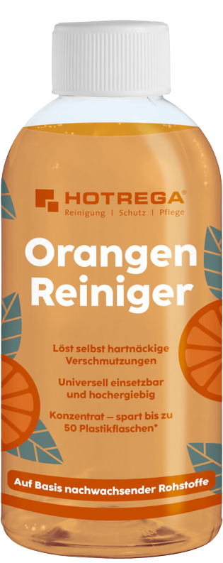 HOTREGA 500ml Orangen Reiniger | Hochwirksames Spezialprodukt zur kraftvollen Reinigung