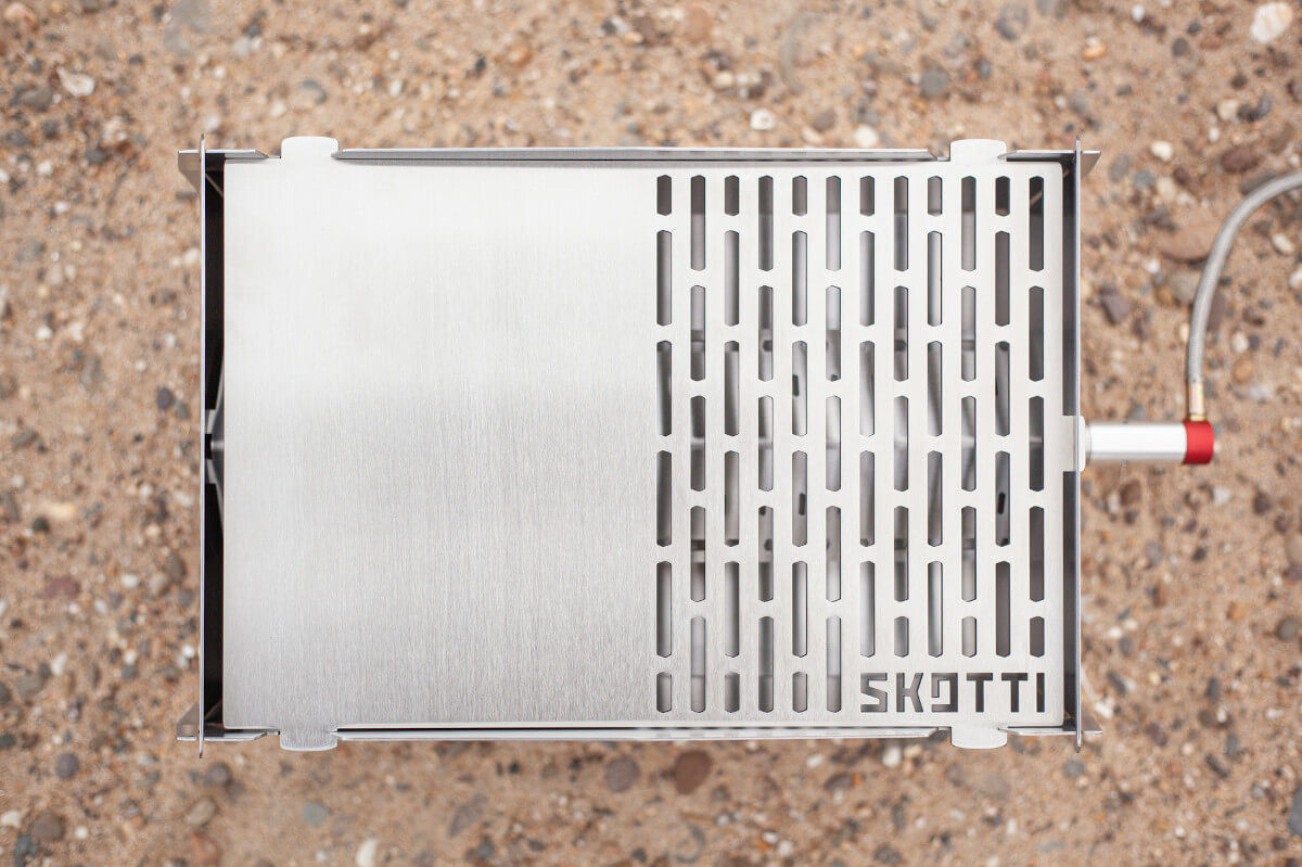 SKOTTI PLANCHA aus Edelstahl von SKOTTI