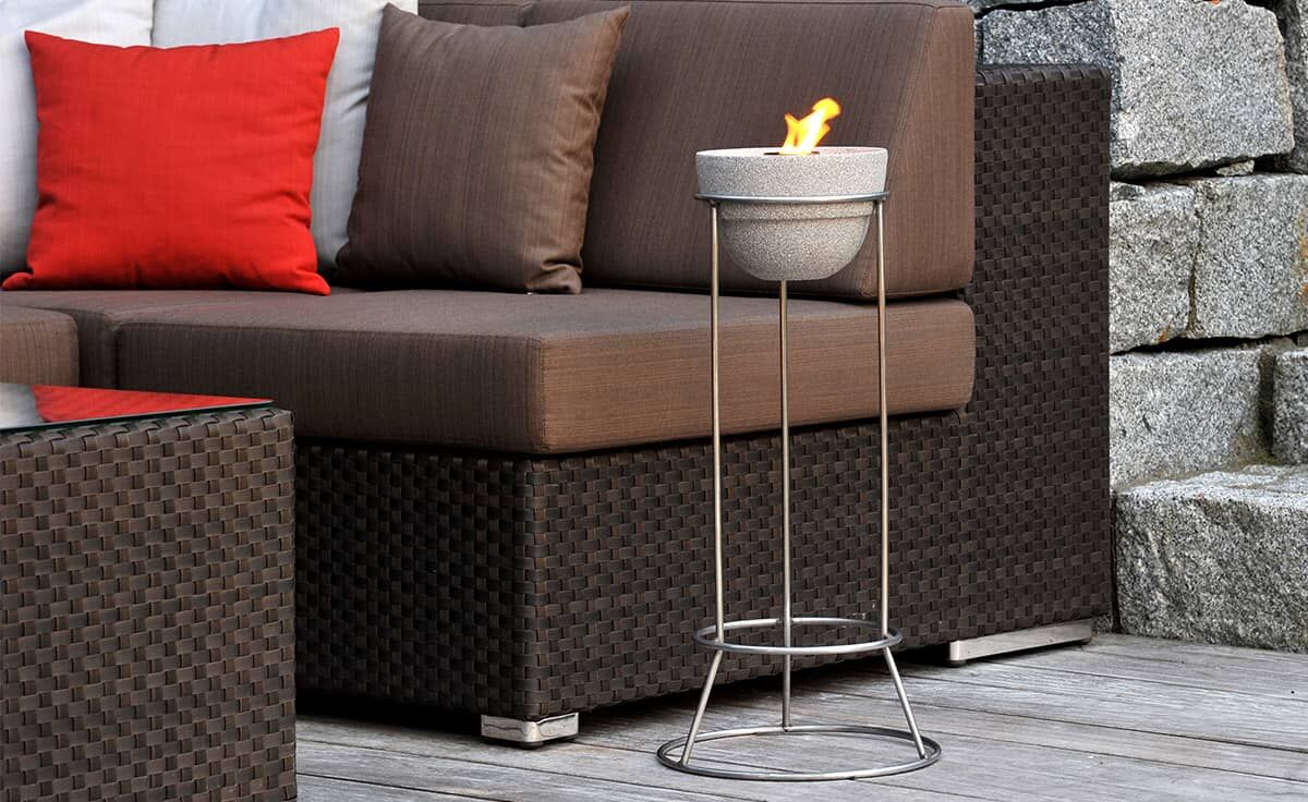 DENK Keramik Ständer Edelstahl für Schmelzfeuer Outdoor CeraNatur & CeraLava & Granicium L - SFD-STE von DENK Keramik DENK Keramik Ständer Edelstahl für Schmelzfeuer Outdoor CeraNatur & CeraLava & Granicium L - SFD-STE von DENK Keramik