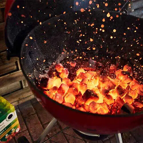 8KG KOKOKO CUBES für Cobb Holzkohlegrill & Minion-Ring & Dutch Oven von McBrikett