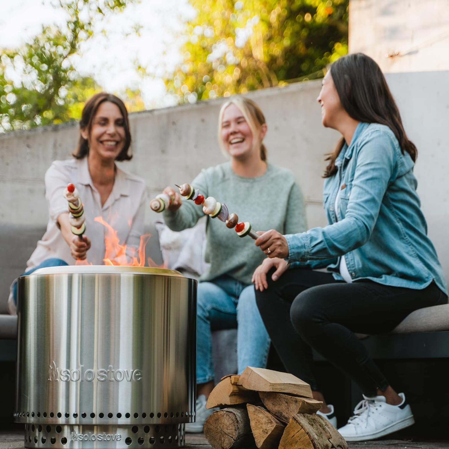 Solo Stove BONFIRE 2.0 + STAND STAINLESS STEEL / Edelstahl | Feuerschale - Feuerstelle - Feuertonne von Solo Stove Solo Stove BONFIRE 2.0 + STAND STAINLESS STEEL / Edelstahl | Feuerschale - Feuerstelle - Feuertonne von Solo Stove