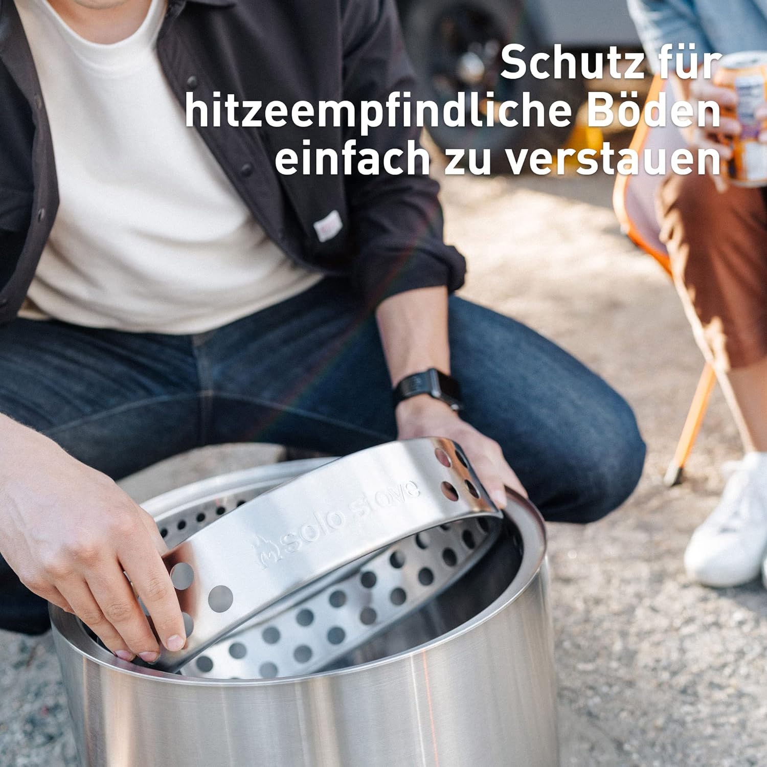 Solo Stove BONFIRE 2.0 + STAND STAINLESS STEEL / Edelstahl | Feuerschale - Feuerstelle - Feuertonne von Solo Stove Solo Stove BONFIRE 2.0 + STAND STAINLESS STEEL / Edelstahl | Feuerschale - Feuerstelle - Feuertonne von Solo Stove