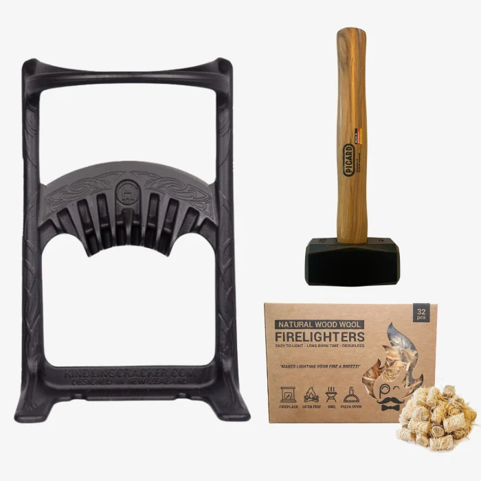Holzspalter Kindling Cracker King-Set bis 23 cm Durchmesser
