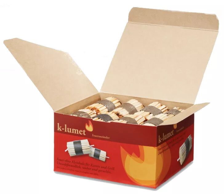 10x K-lumet Feueranzünder - Kamin- und Grillanzünder ~ 160 Anzünder von K-Lumet