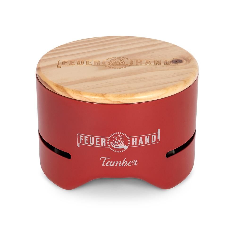 Feuerhand Tischgrill Tamber Ruby Red | Der ideale Tischgrill für genussvolle Momente zu zweit von Feuerhand