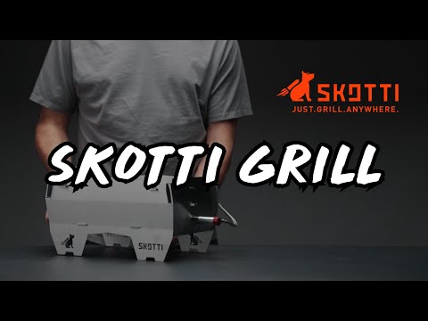 SKOTTI Grill 2.0 + BOKS 1 + 2,5 Liter + 1x PRIMUS Gas | SET 8